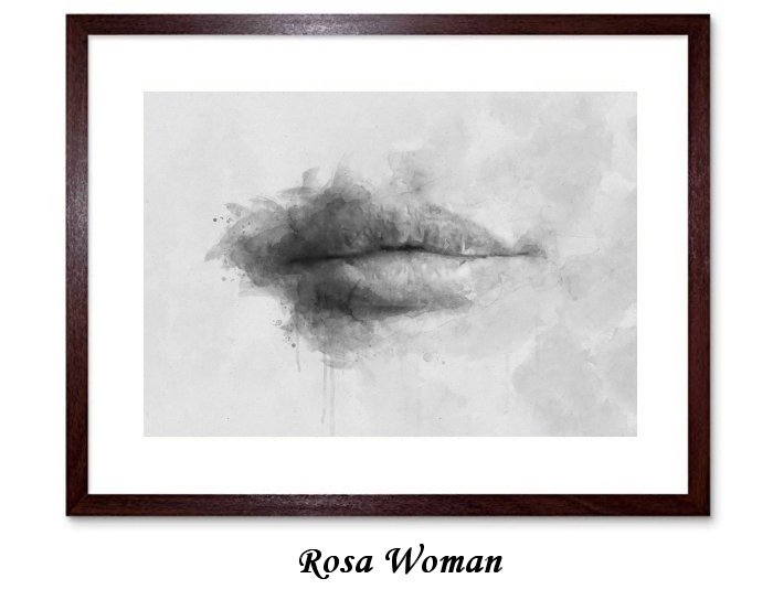 Rosa Woman Framed Print
